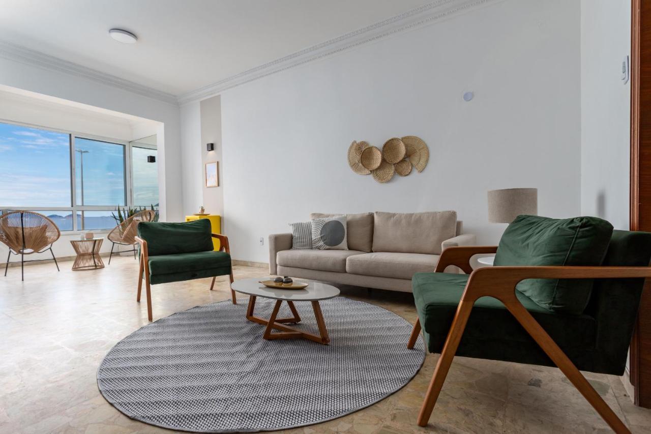 Appartement Sofisticado Em Copacabana - Vista Para Praia - A403 Z3 à Rio de Janeiro Extérieur photo