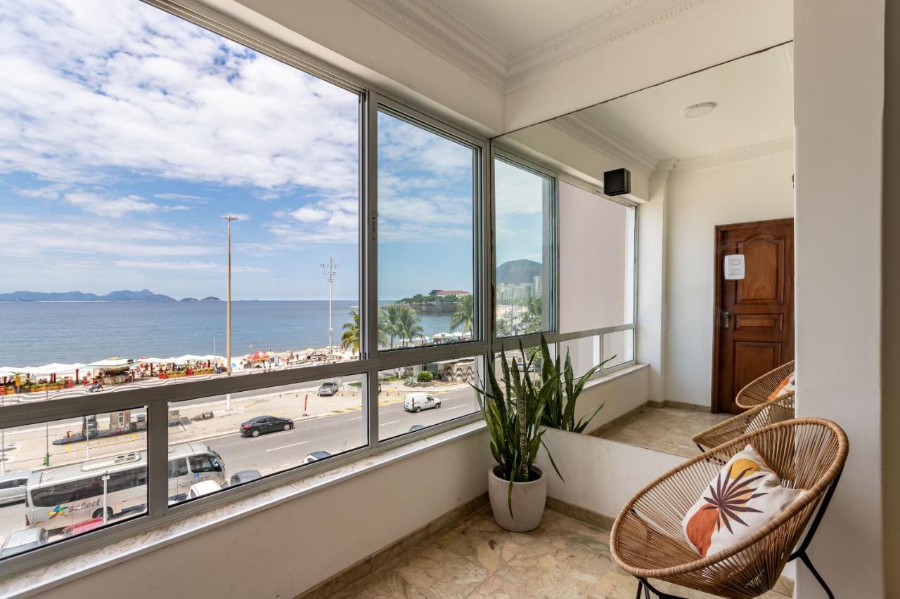 Appartement Sofisticado Em Copacabana - Vista Para Praia - A403 Z3 à Rio de Janeiro Extérieur photo