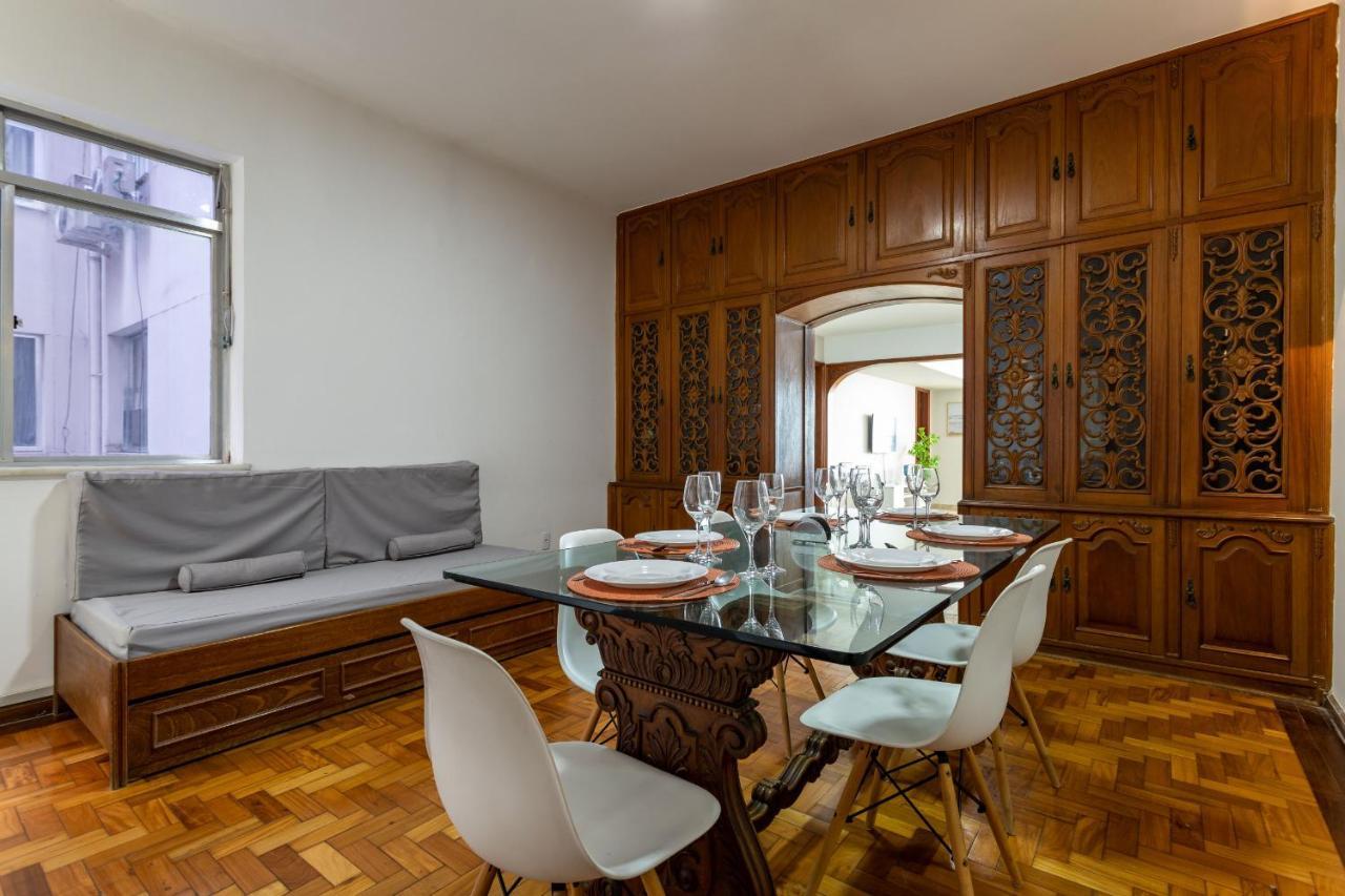 Appartement Sofisticado Em Copacabana - Vista Para Praia - A403 Z3 à Rio de Janeiro Extérieur photo