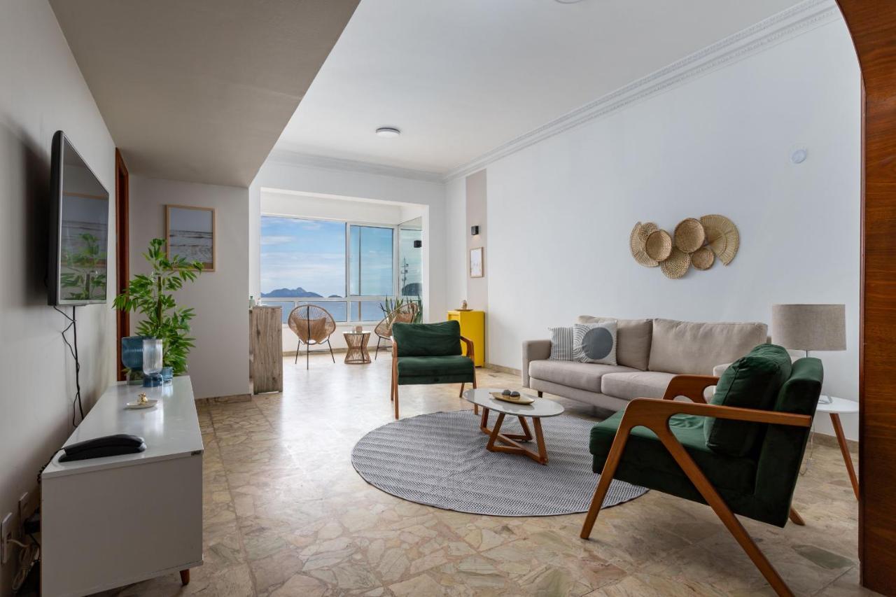 Appartement Sofisticado Em Copacabana - Vista Para Praia - A403 Z3 à Rio de Janeiro Extérieur photo